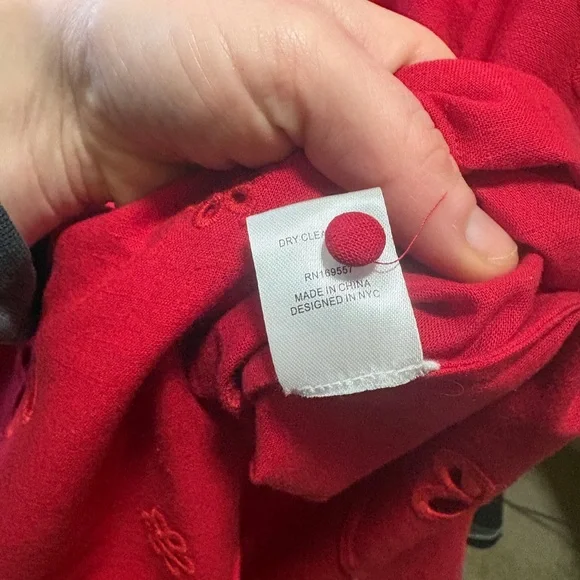 Mirror Palais Maria Dress in Morango XS - Picture 8 of 10